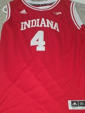 Adidas Indiana Red Basketball Jersey #4 Xxl